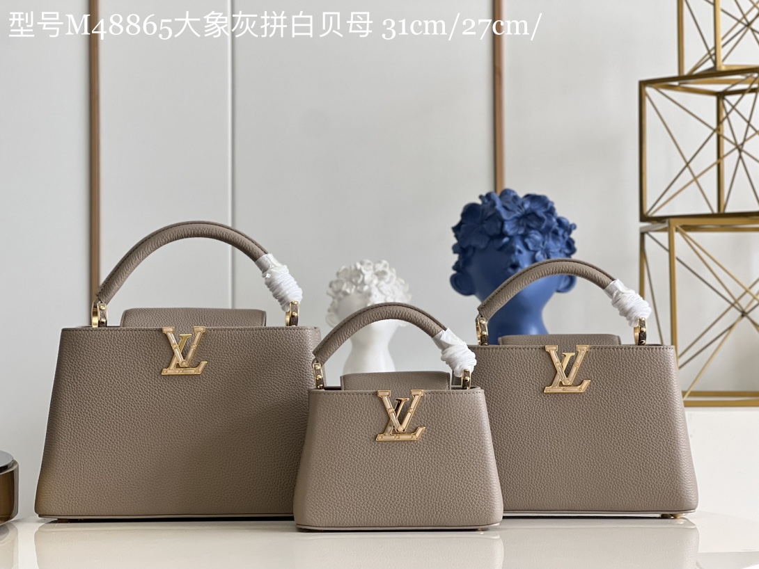 l0*is V*t0n capucines handlebag