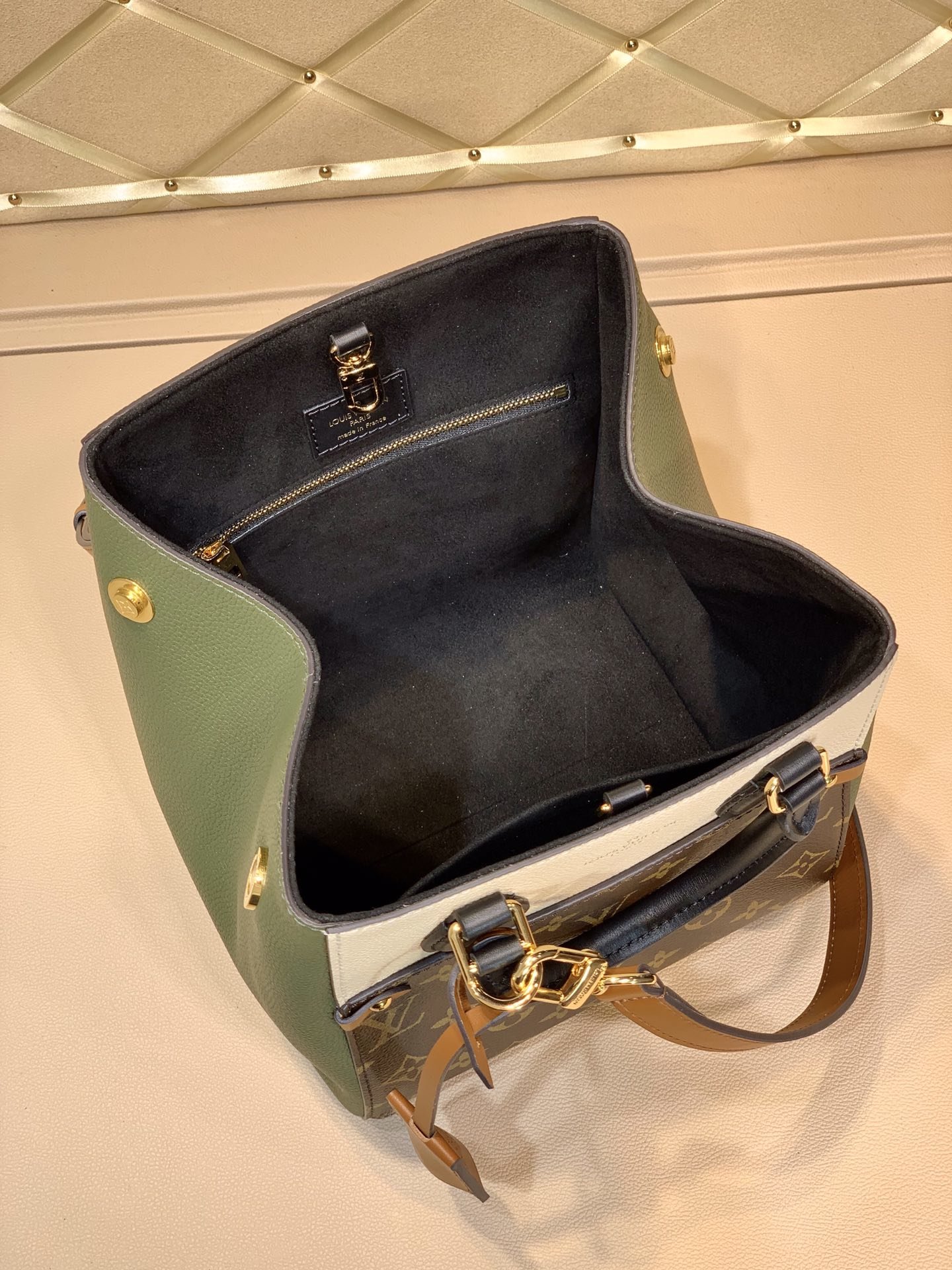 l0*is V*t0n fold tote bag-35*40*17cm