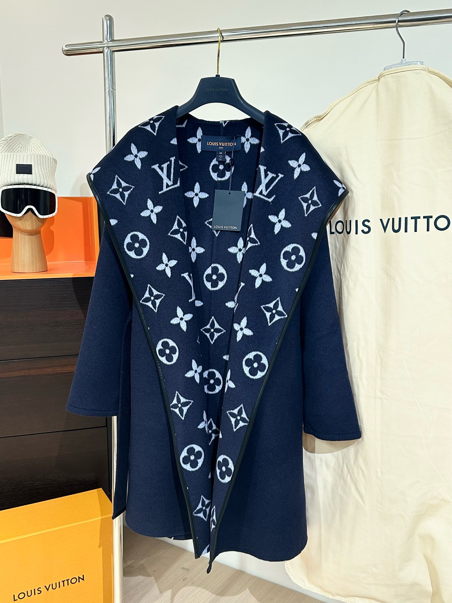 Lou*is Vuitt*on Wool Trench Coat