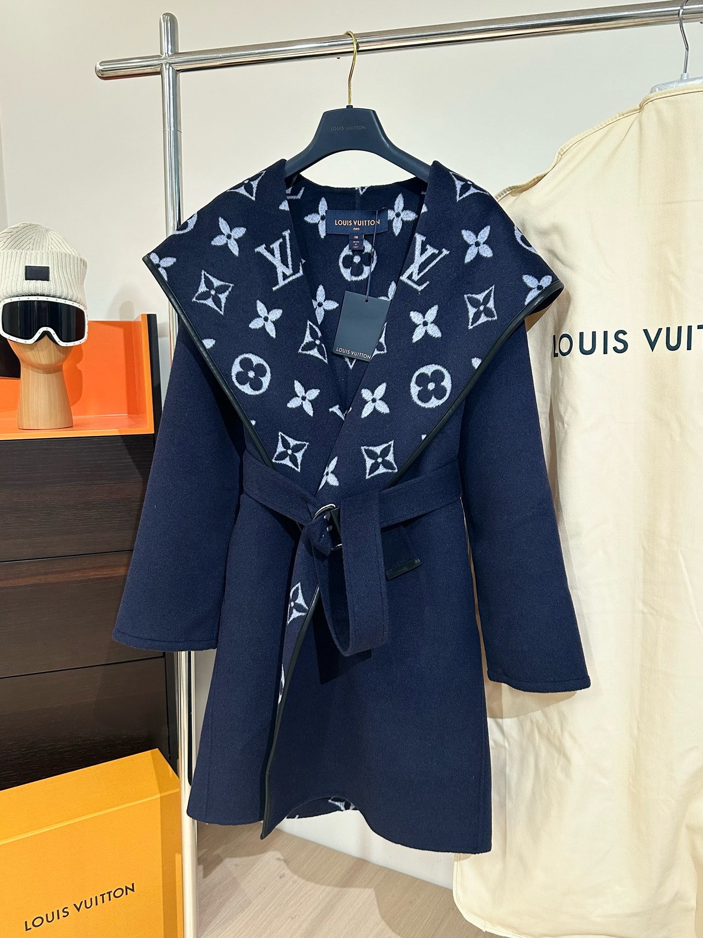 Lou*is Vuitt*on Wool Trench Coat