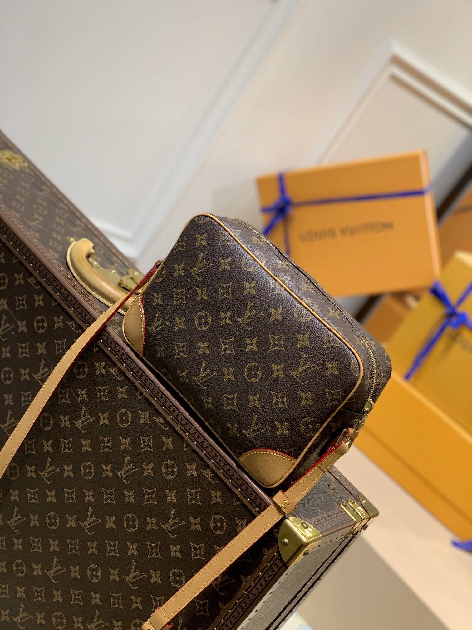 l0*is V*t0n vintage camera handbags -m51274 -23.5*15.5*5.5cm