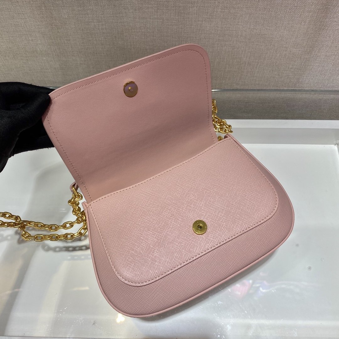 Pra*a saffiano chain bag1bd275-22*14*7cm