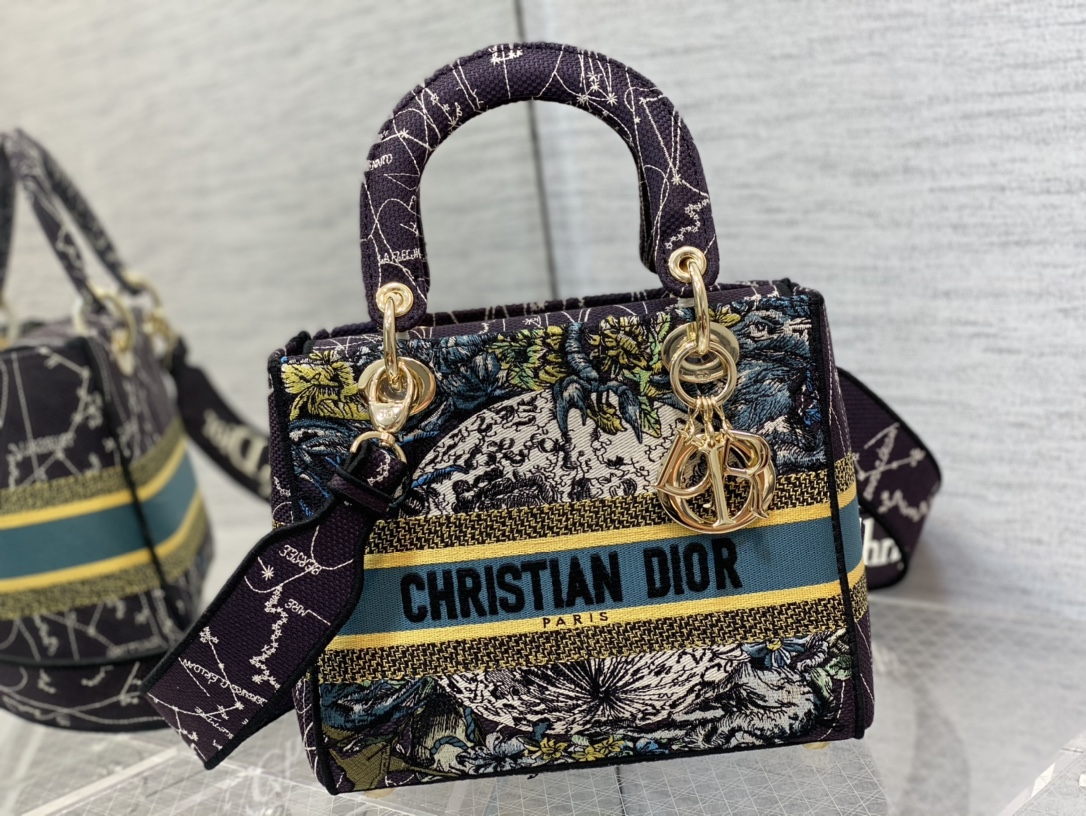 lady D*or handle bag-24cm