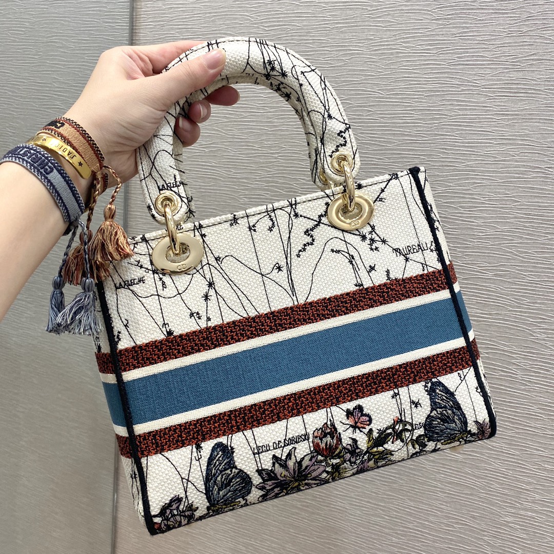 lady D*or handle bag-24cm