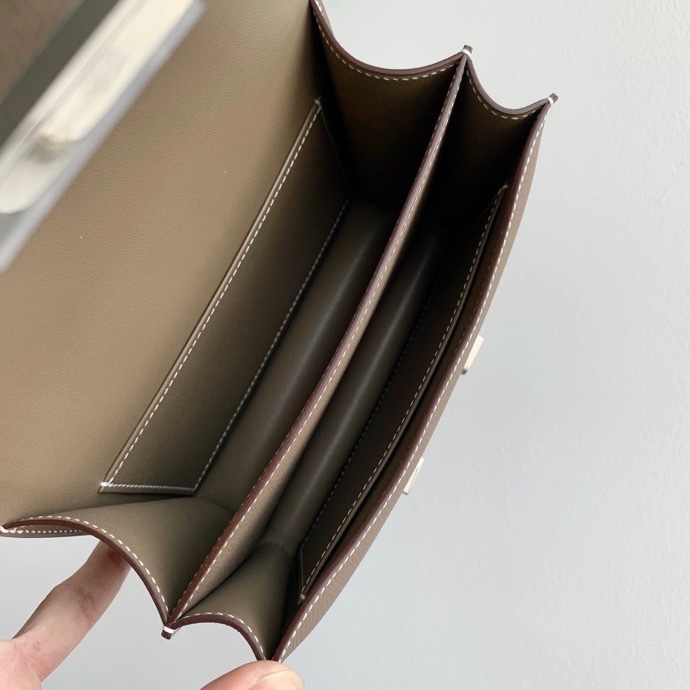 H**mes constance epsom leather-19cm