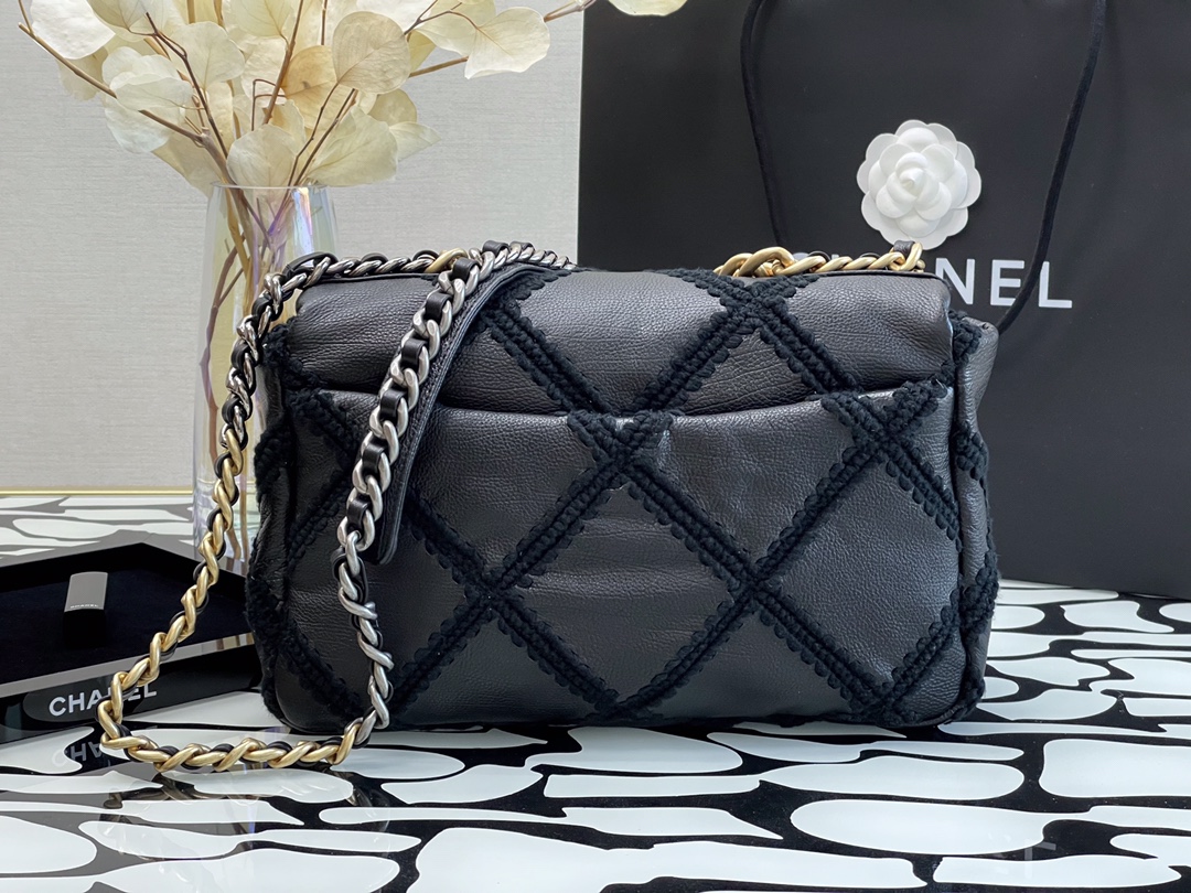 Ch@nel 19 Flap Bag-16*26*9CM