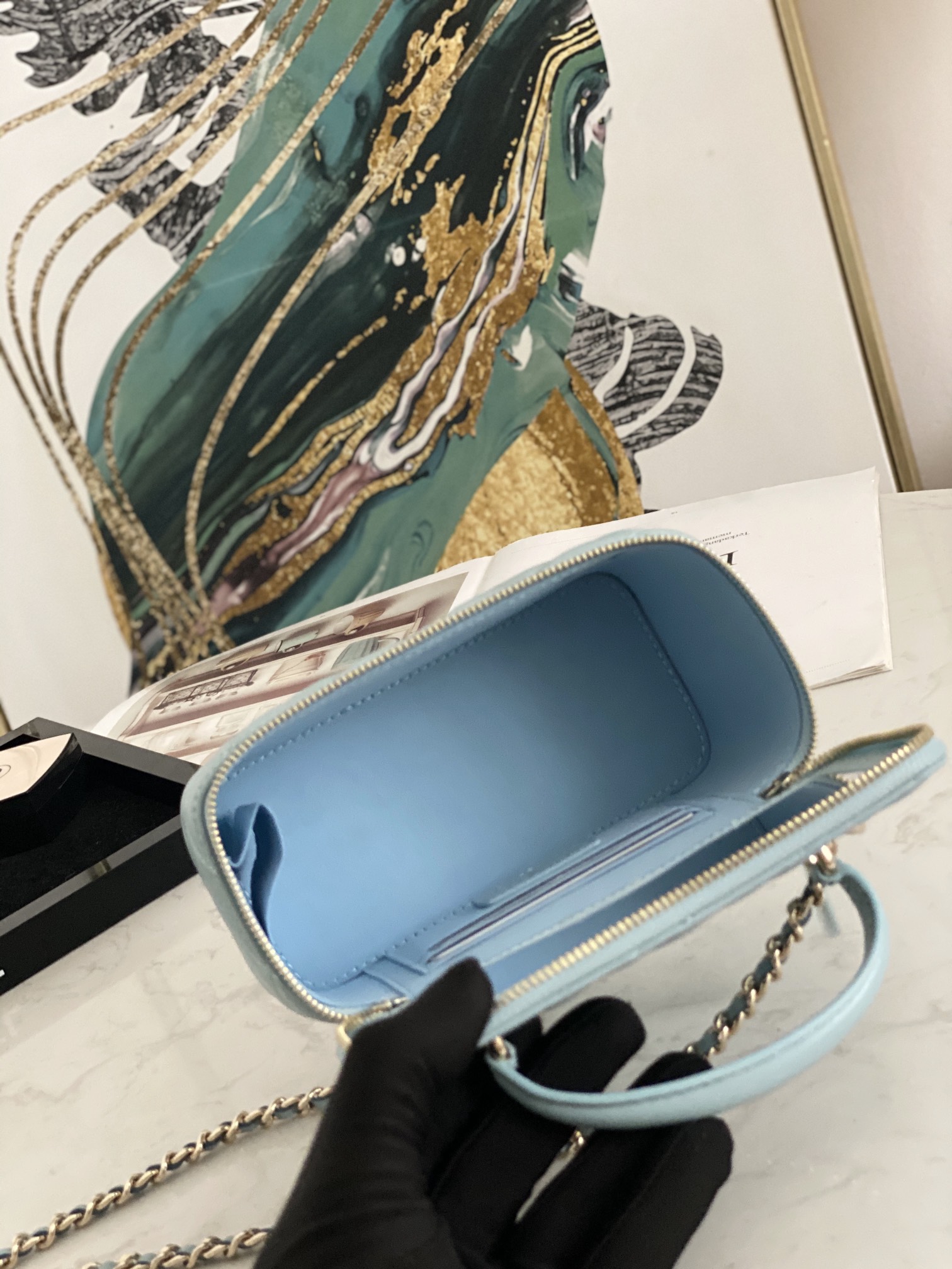 Ch@nel Cosmetic Bag-18CM