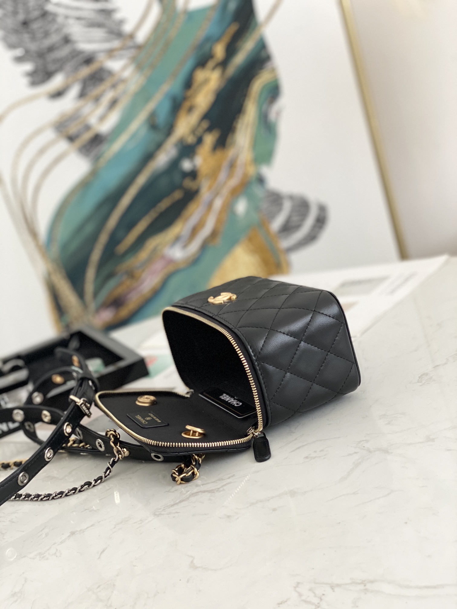 Ch@nel Cosmetic Bag-18CM