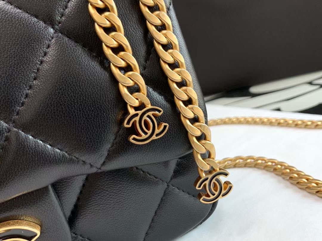 Ch@nel Flap Bag-18×12×5CM