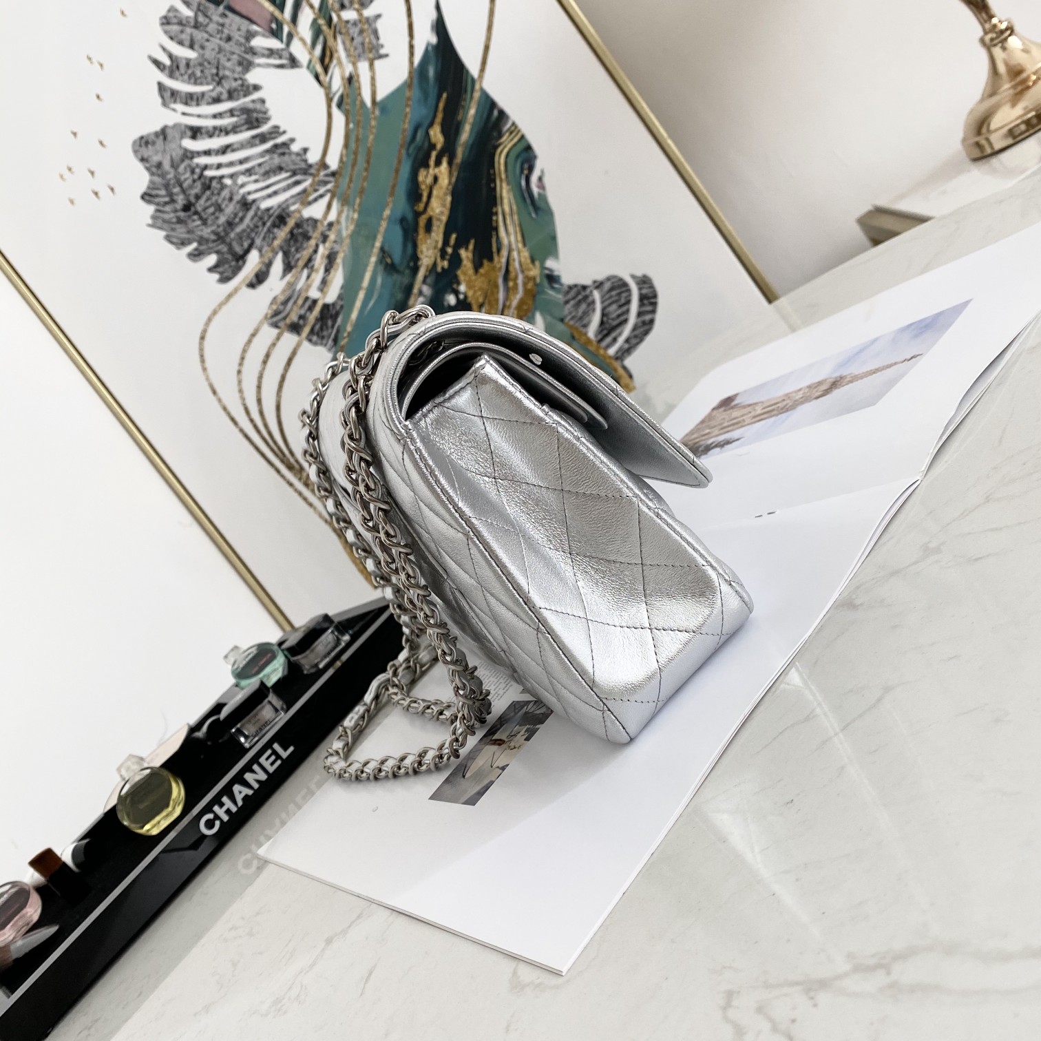 Ch@nel Flap Bag-25CM