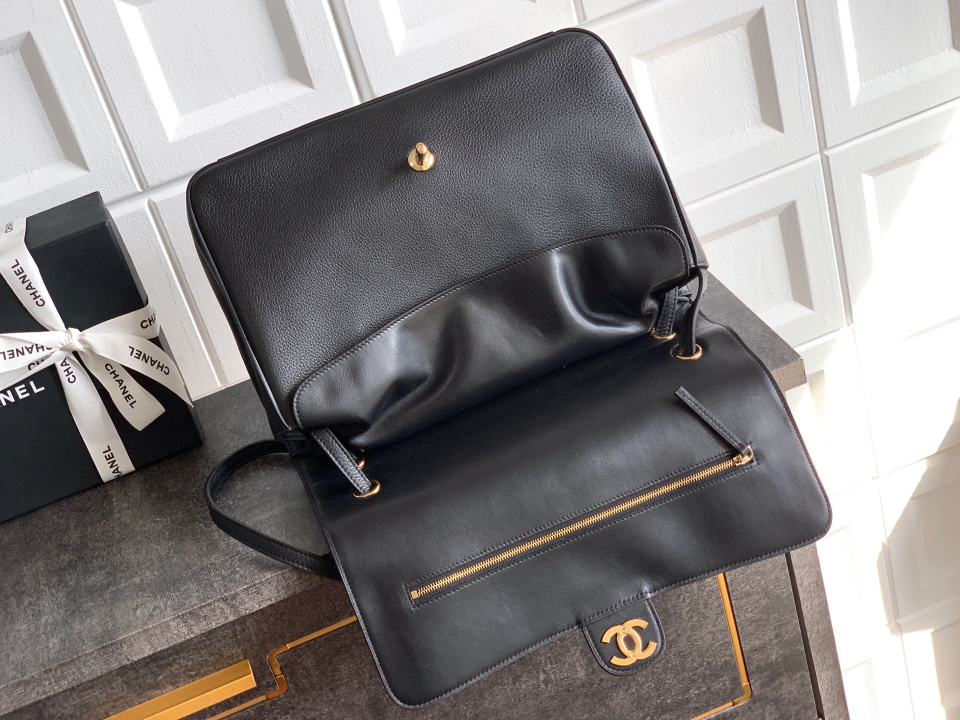 Ch@nel Top Handbag-33×23×11CM