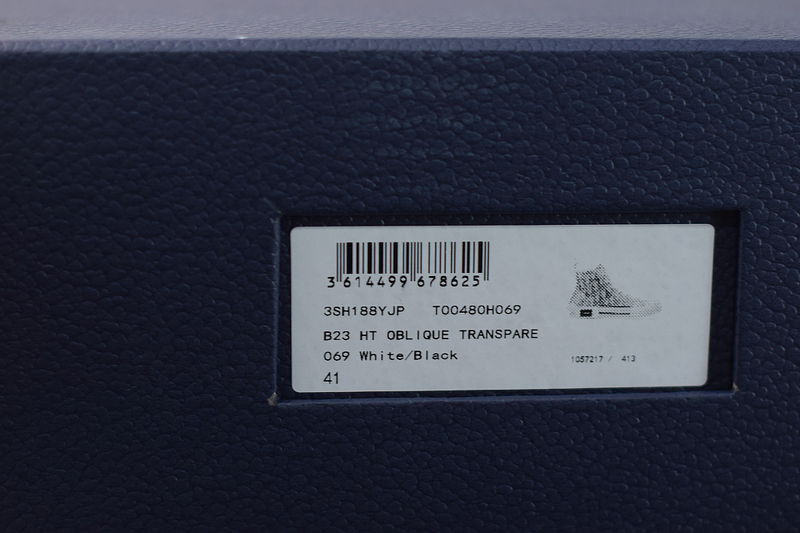 D*or high top logo oblique sneakers