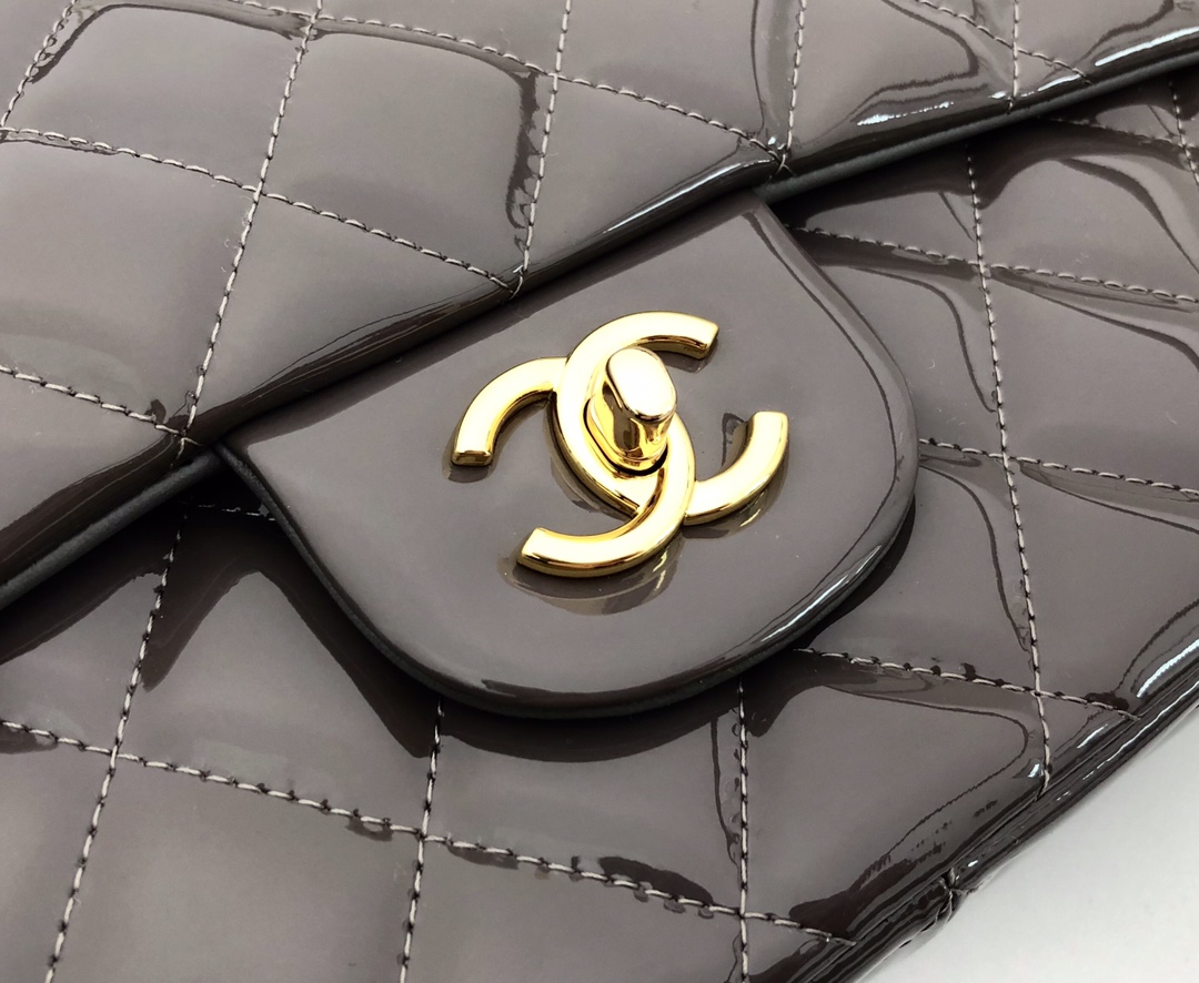 Ch@nel Flap Bag-Gold Hardware-30CM