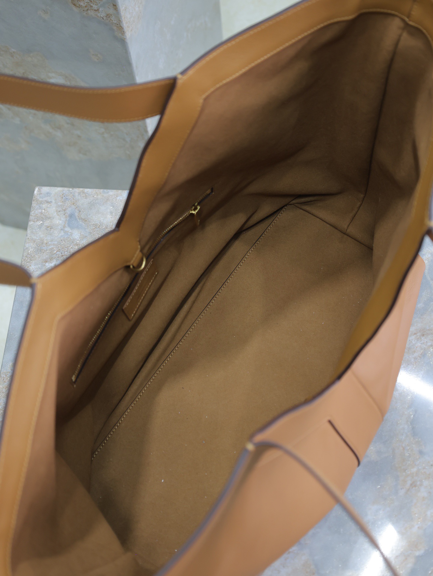 Sa1nt Lau*nt leather y tote 2024-38-50*33*16cm