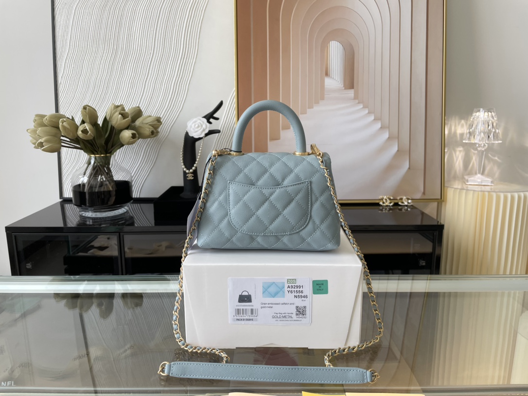 Ch@nel Coco Handlebag-13*19*9CM