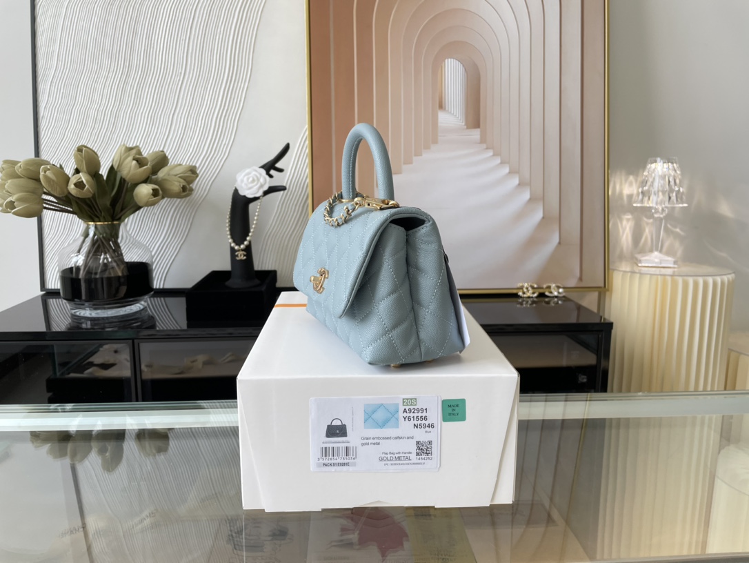 Ch@nel Coco Handlebag-13*19*9CM