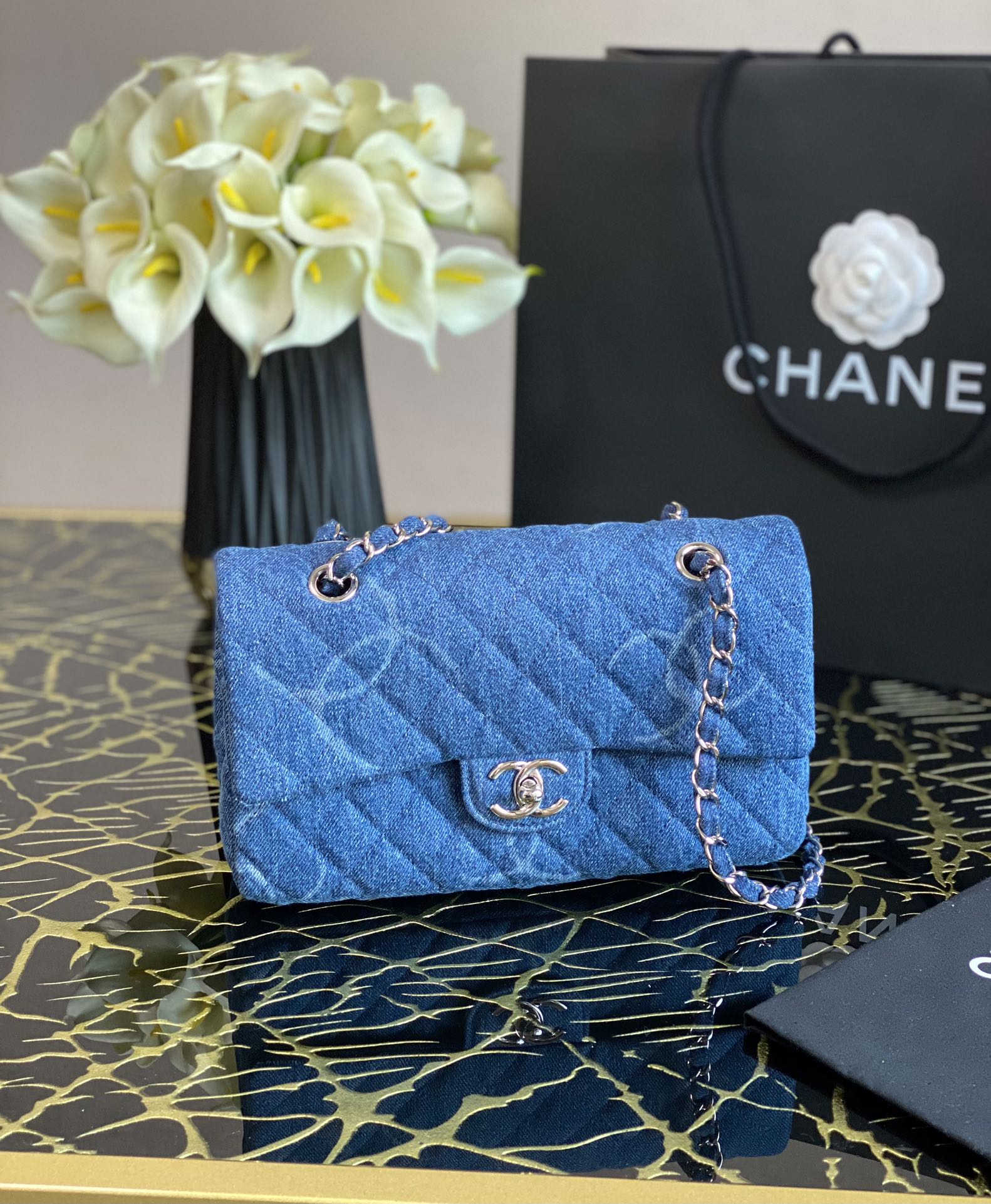 Ch@nel Flap Bag-25CM