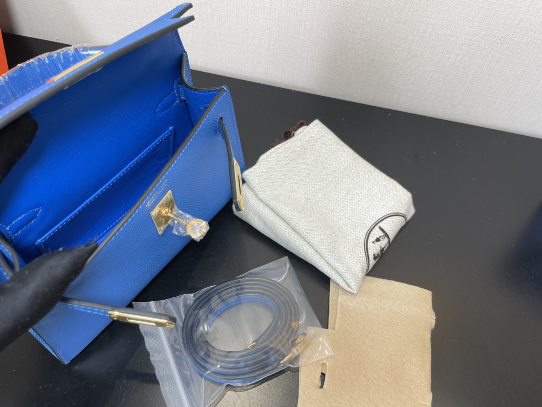 H**mes kelly-gold&silver hardware-19cm