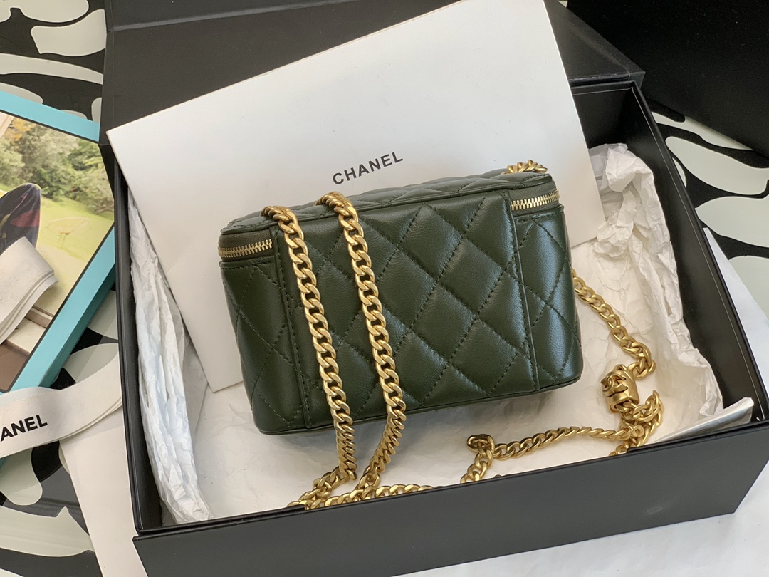 Ch@nel Cosmetic Bag-8.5*11*7CM