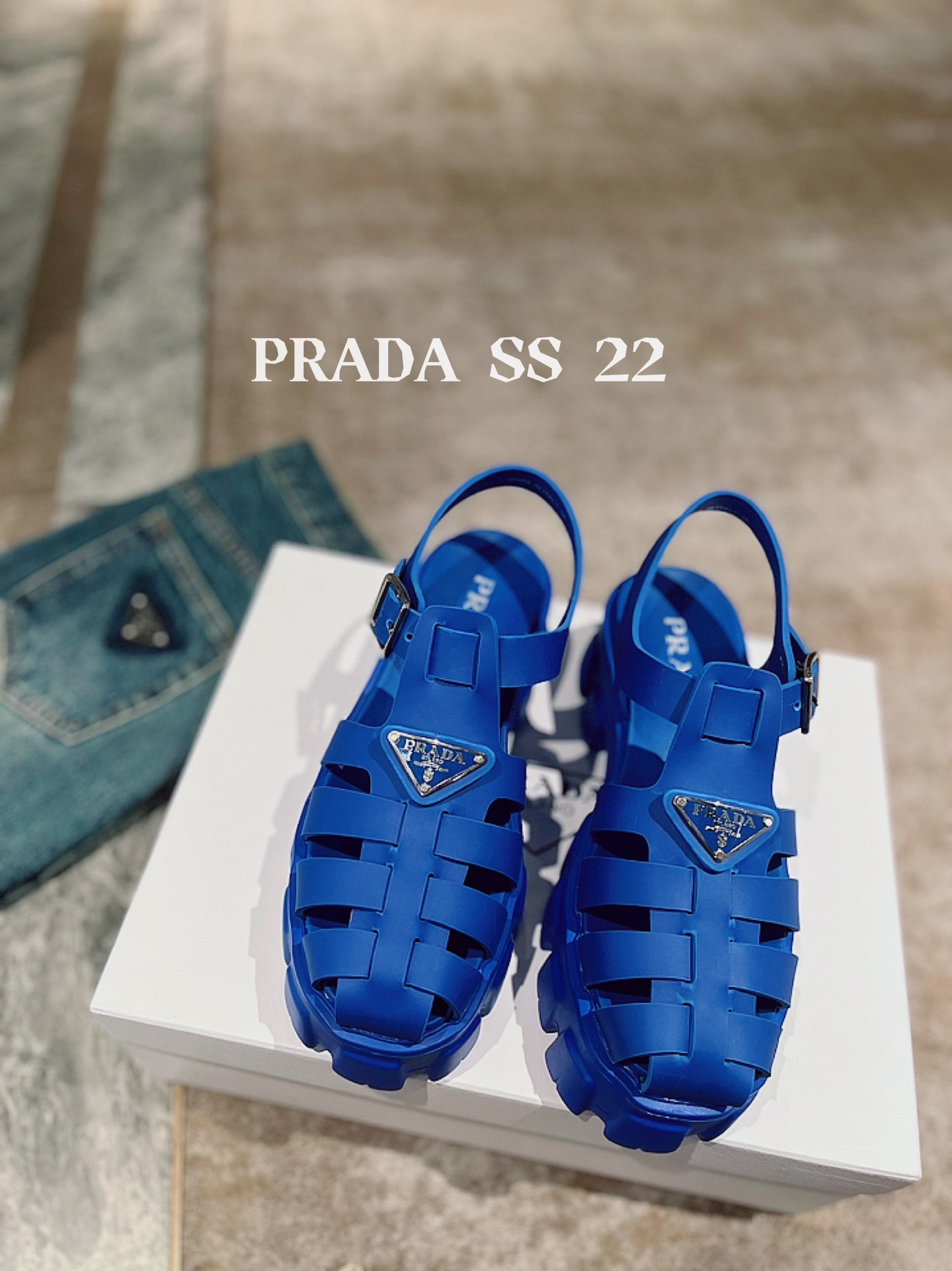 Pra*a heels 2022ss-5cm(35一41)