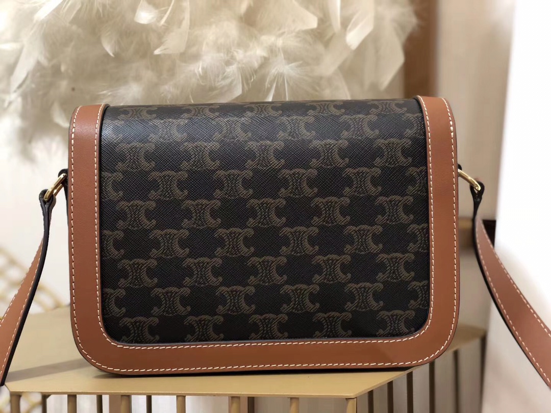 Celin Tambour Box Bag-22*16.5*7CM