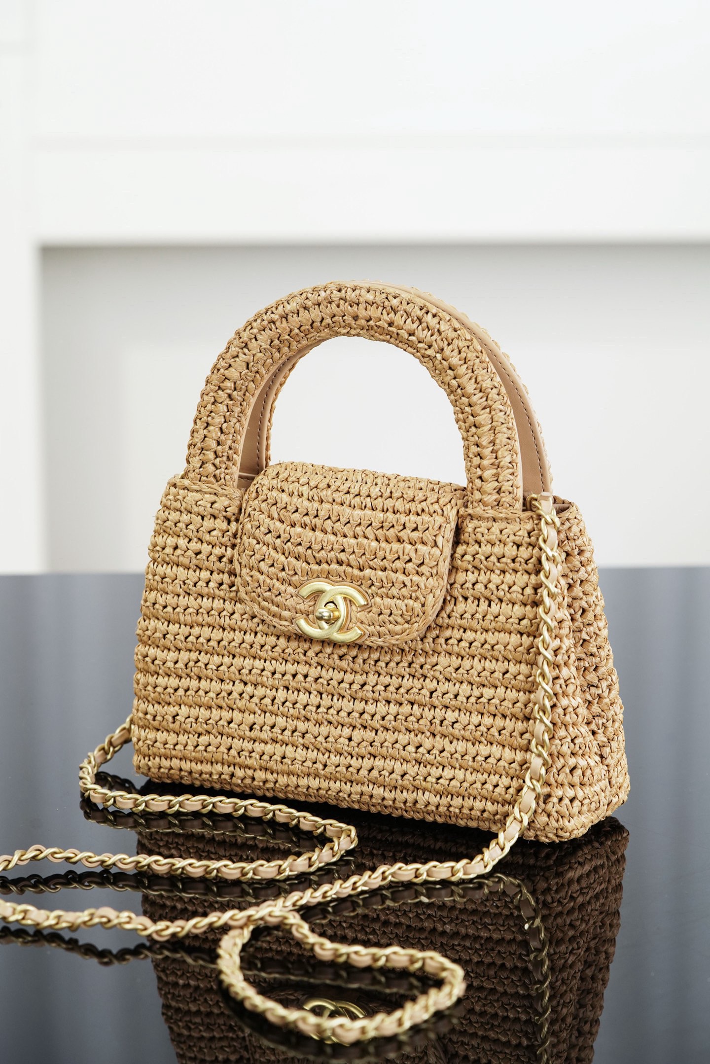 Ch@Nel Kelly Chain Bag-13*19*7CM