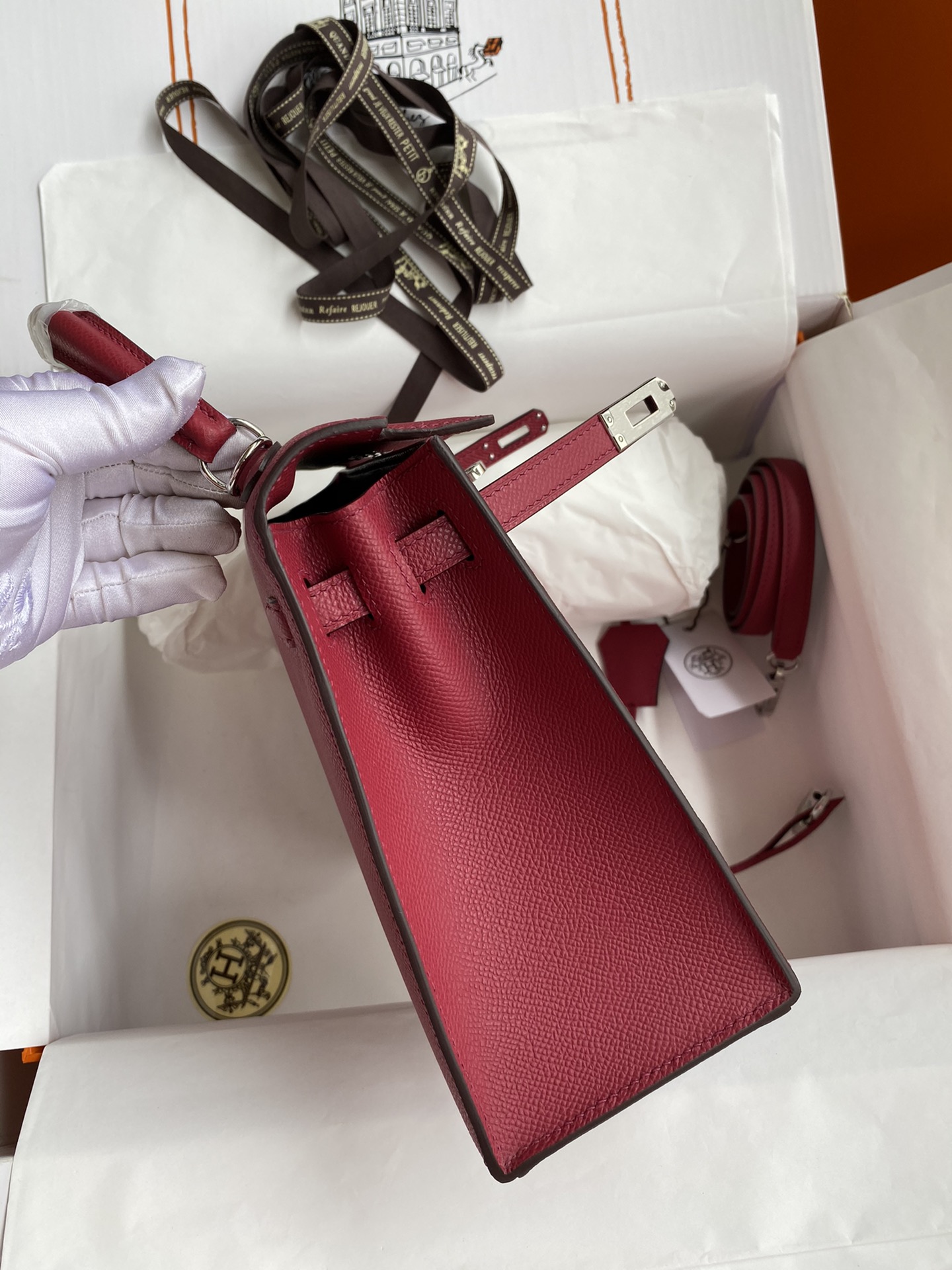 H**mes kelly-epsom leather-25cm