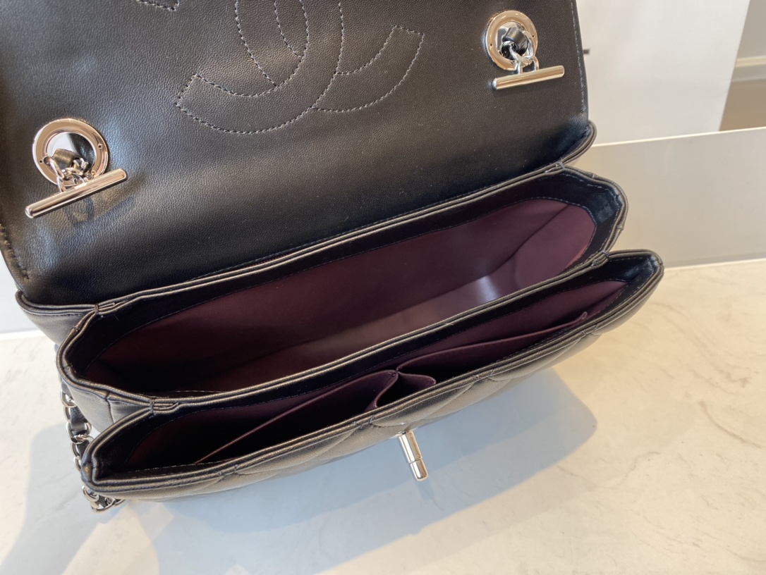 Ch@nel Trendy CC-Silver-25*17*12CM