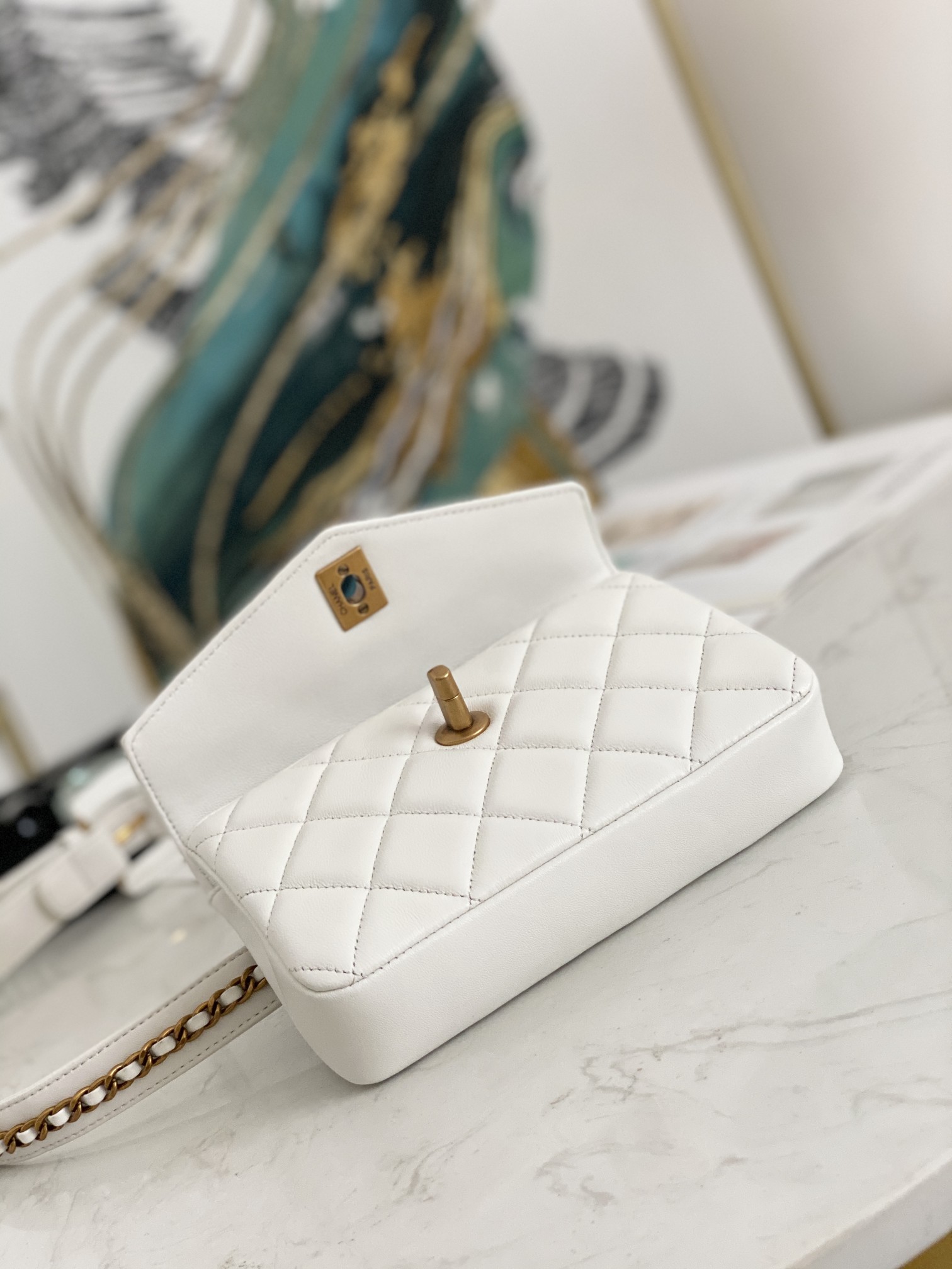 Ch@nel Waist Bag-18*3.5*12CM