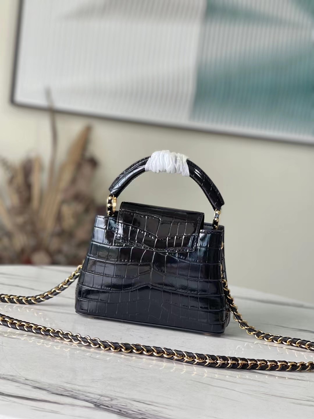 l0*is V*t0n mini capucines handlebag-21*14*8cm