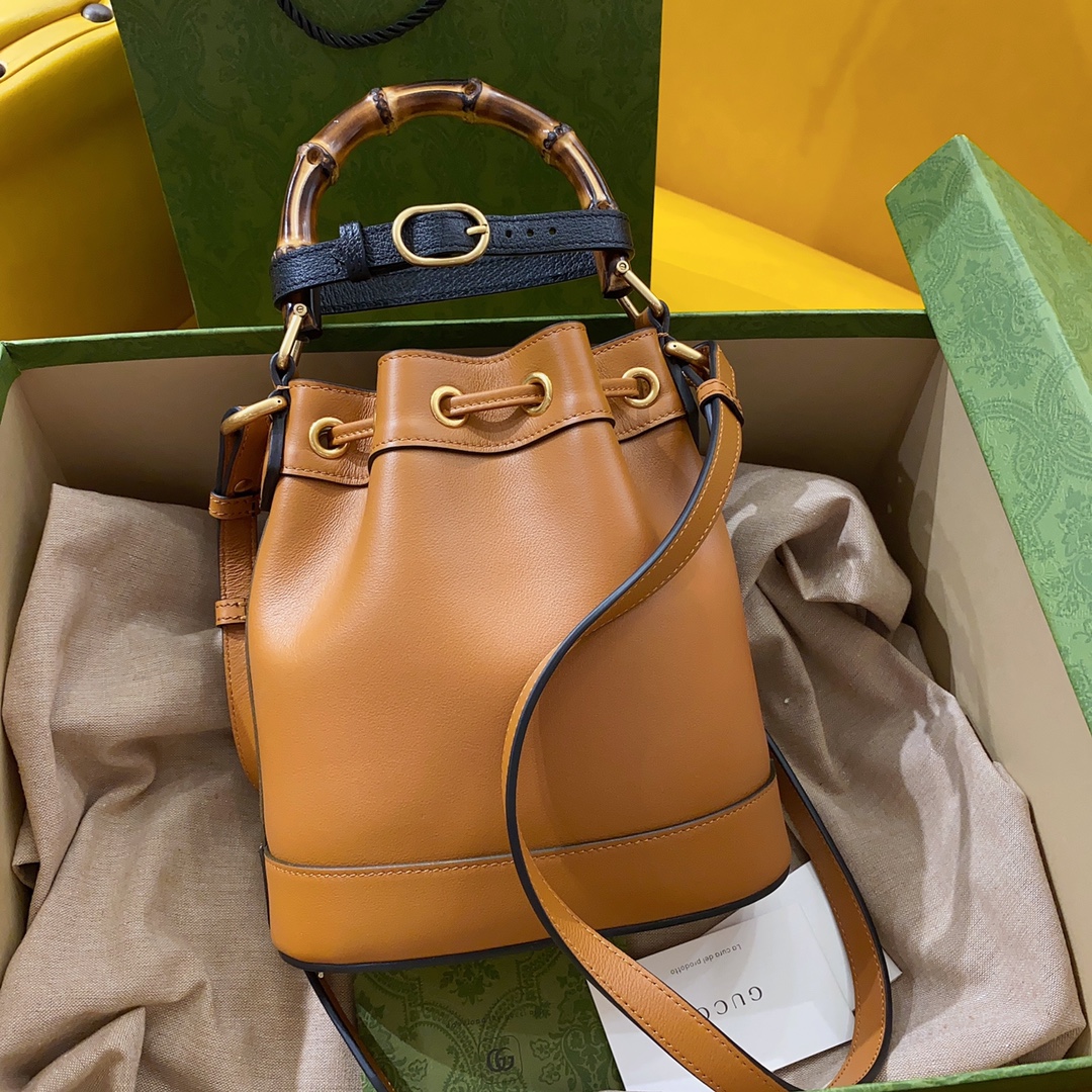 G*u*i diana bamboo bucket-19*30*6cm