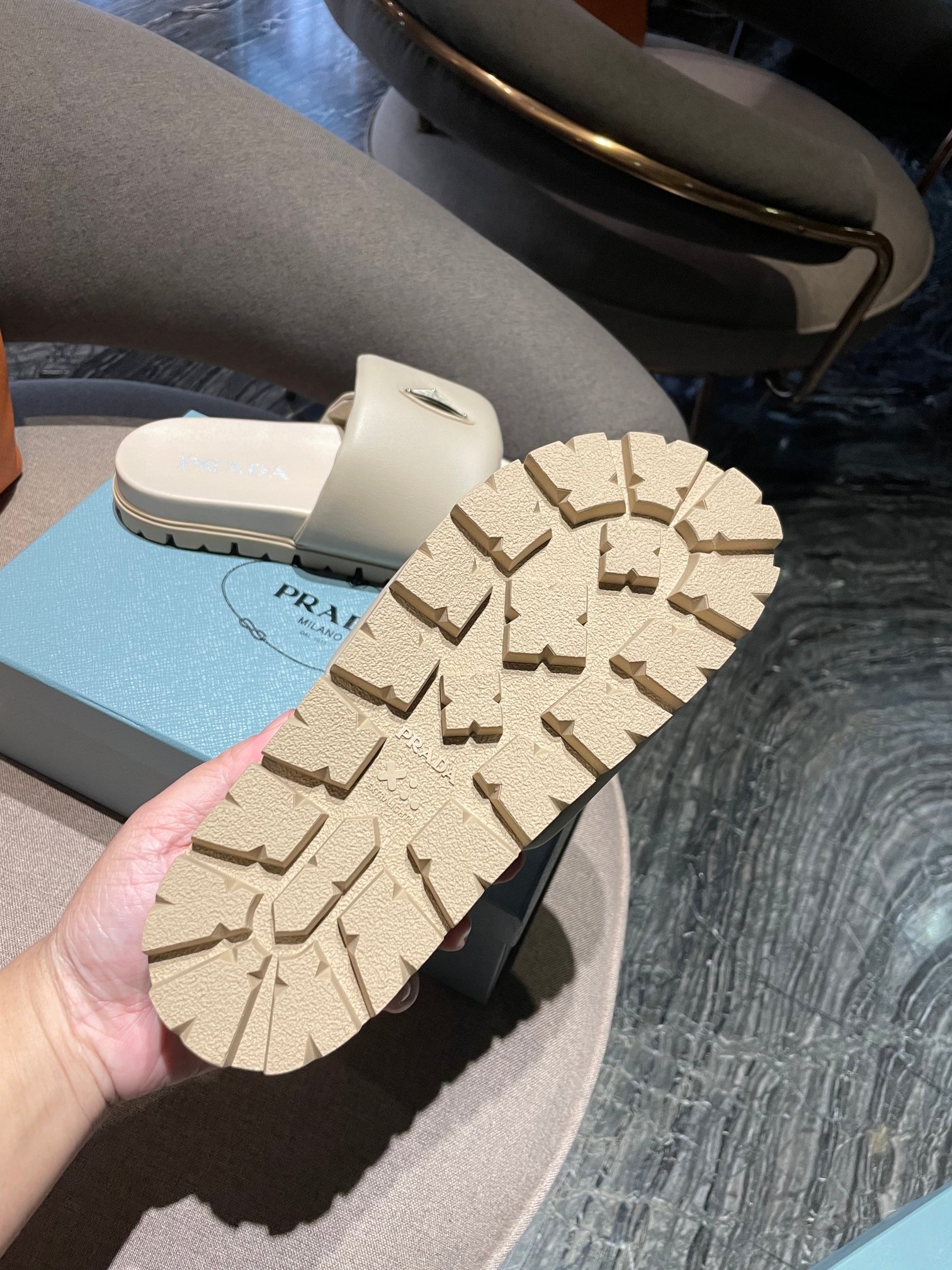 Pra*a boots 2023ss-3cm