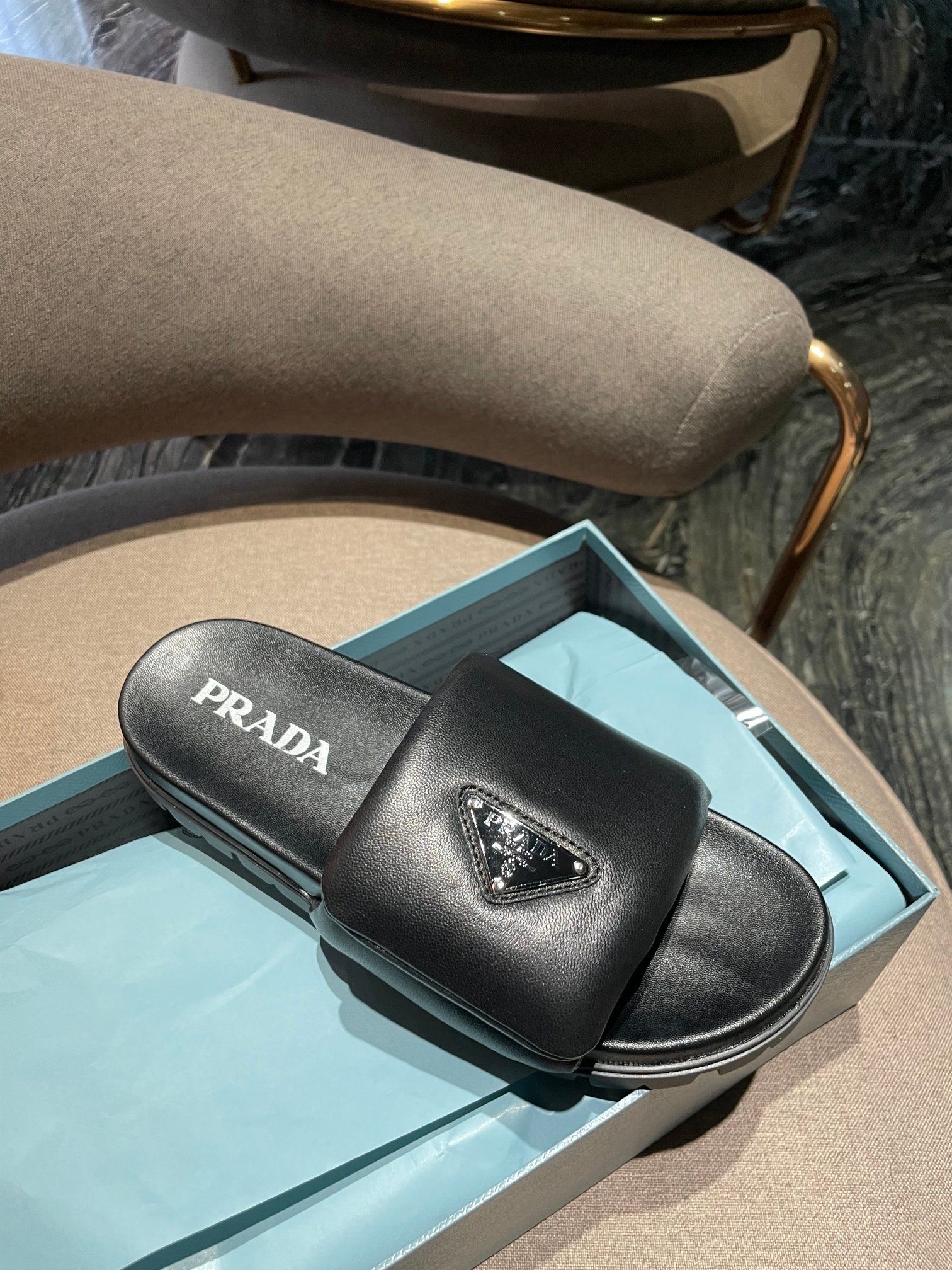 Pra*a boots 2023ss-3cm