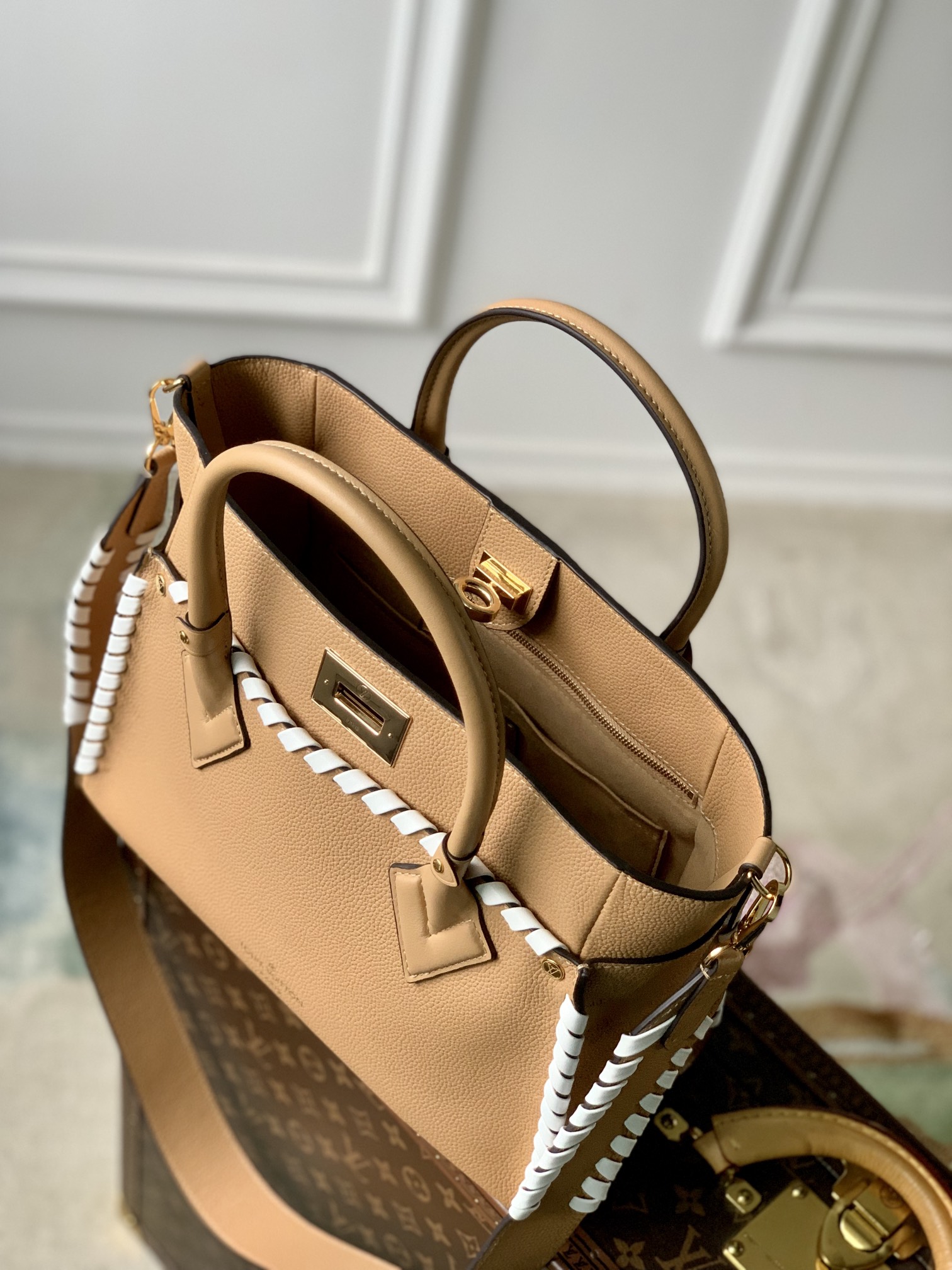 l0*is V*t0n on my side tote bag-m21569-30.5*24.5*14cm