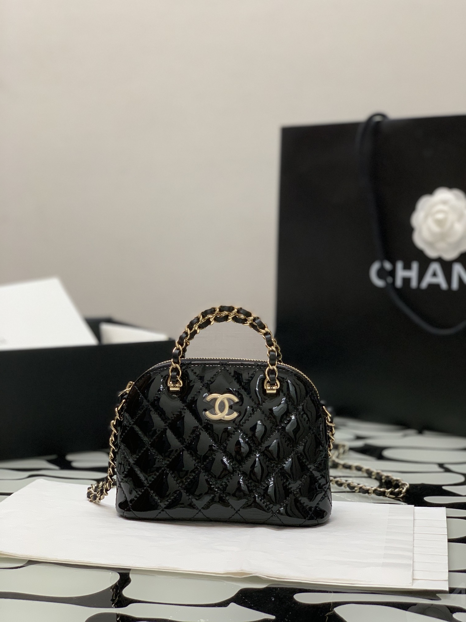 Ch@nel AP3969 Shell Bags-12*16*5CM