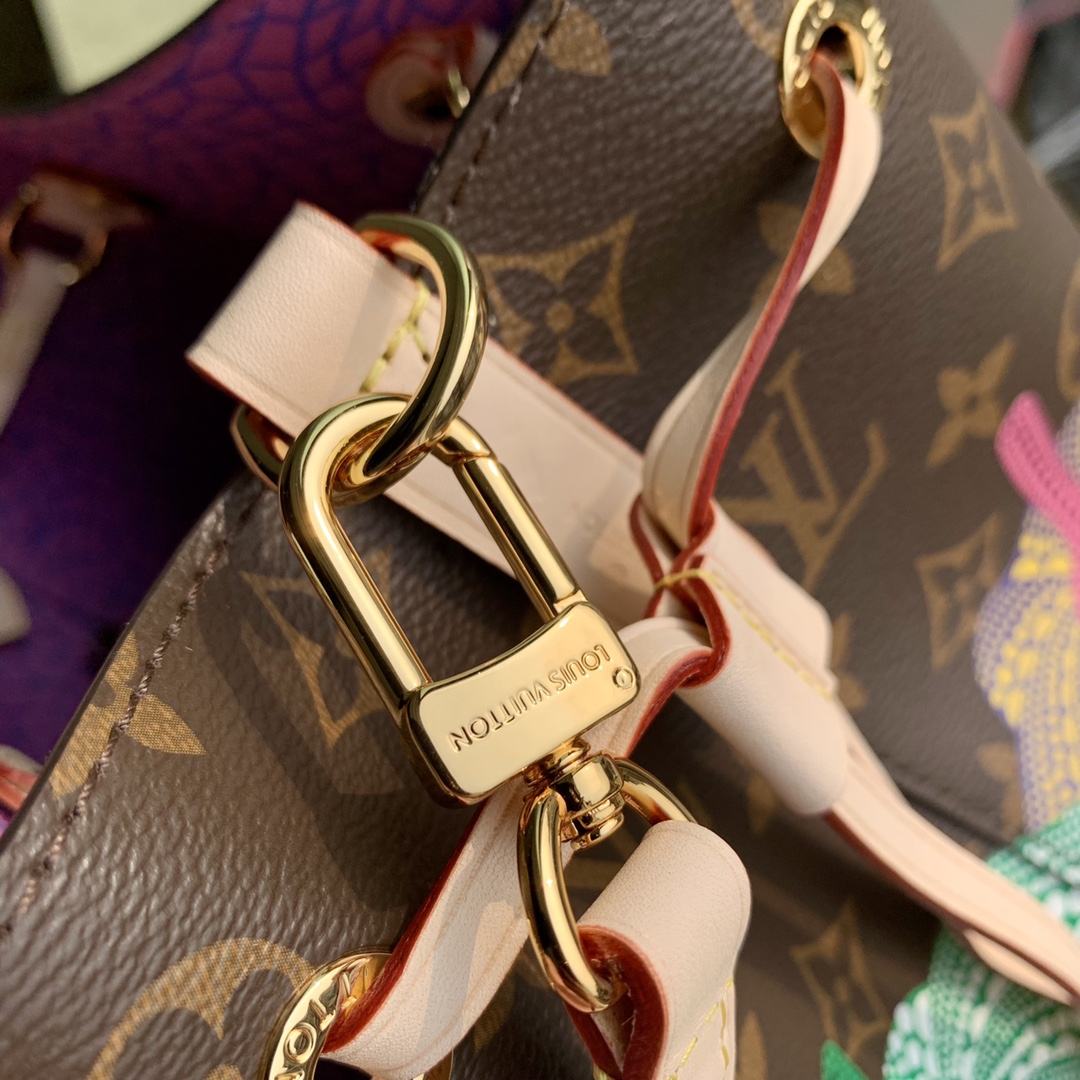 l0*is V*t0n néonoé bucket bag -26x22x27cm