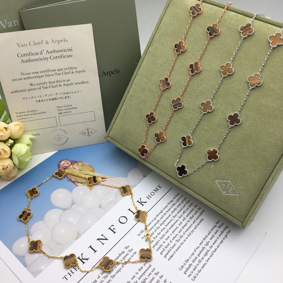 VCA 10-Flower Necklace(More Color Click The Link)