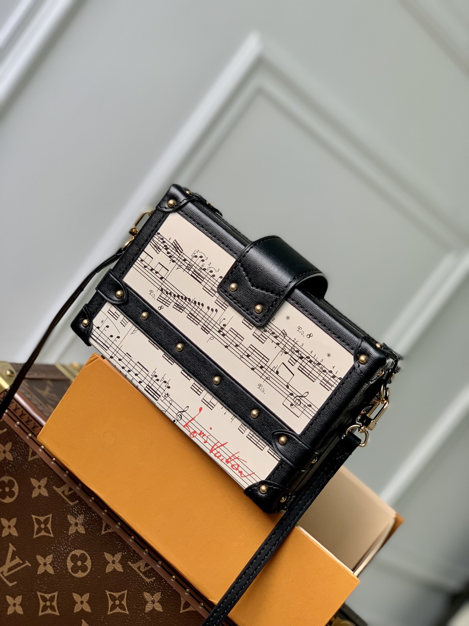 l0*is V*t0n petite malle handbags-m22895-21 x 14 x 6cm