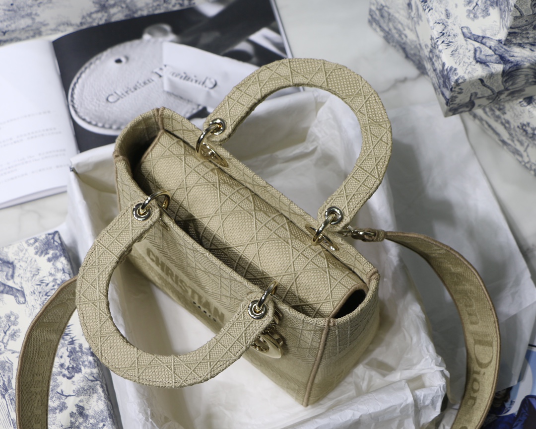 lady D*or handle bag-24cm