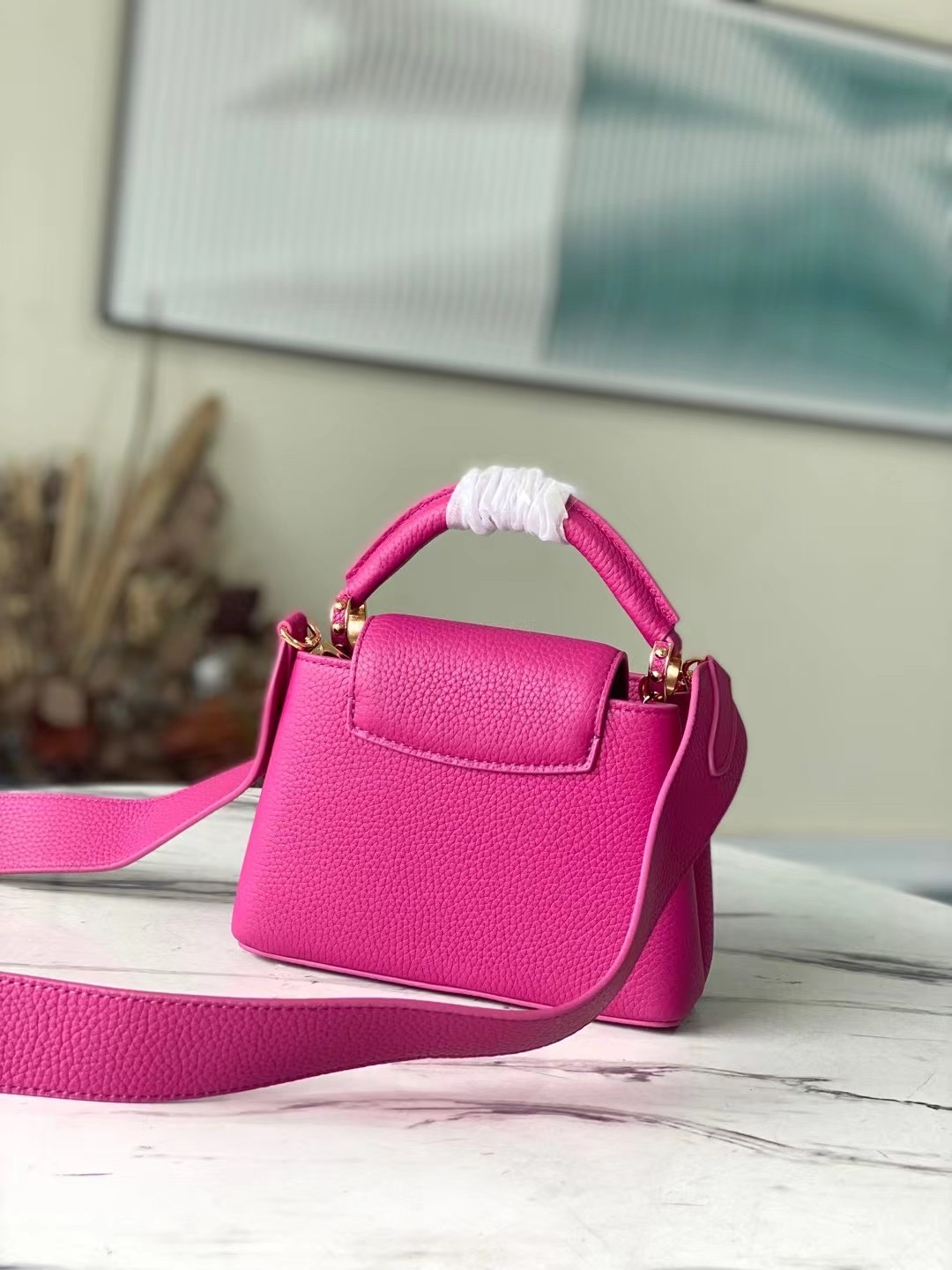 l0*is V*t0n mini capucines handlebag-21*14*8cm