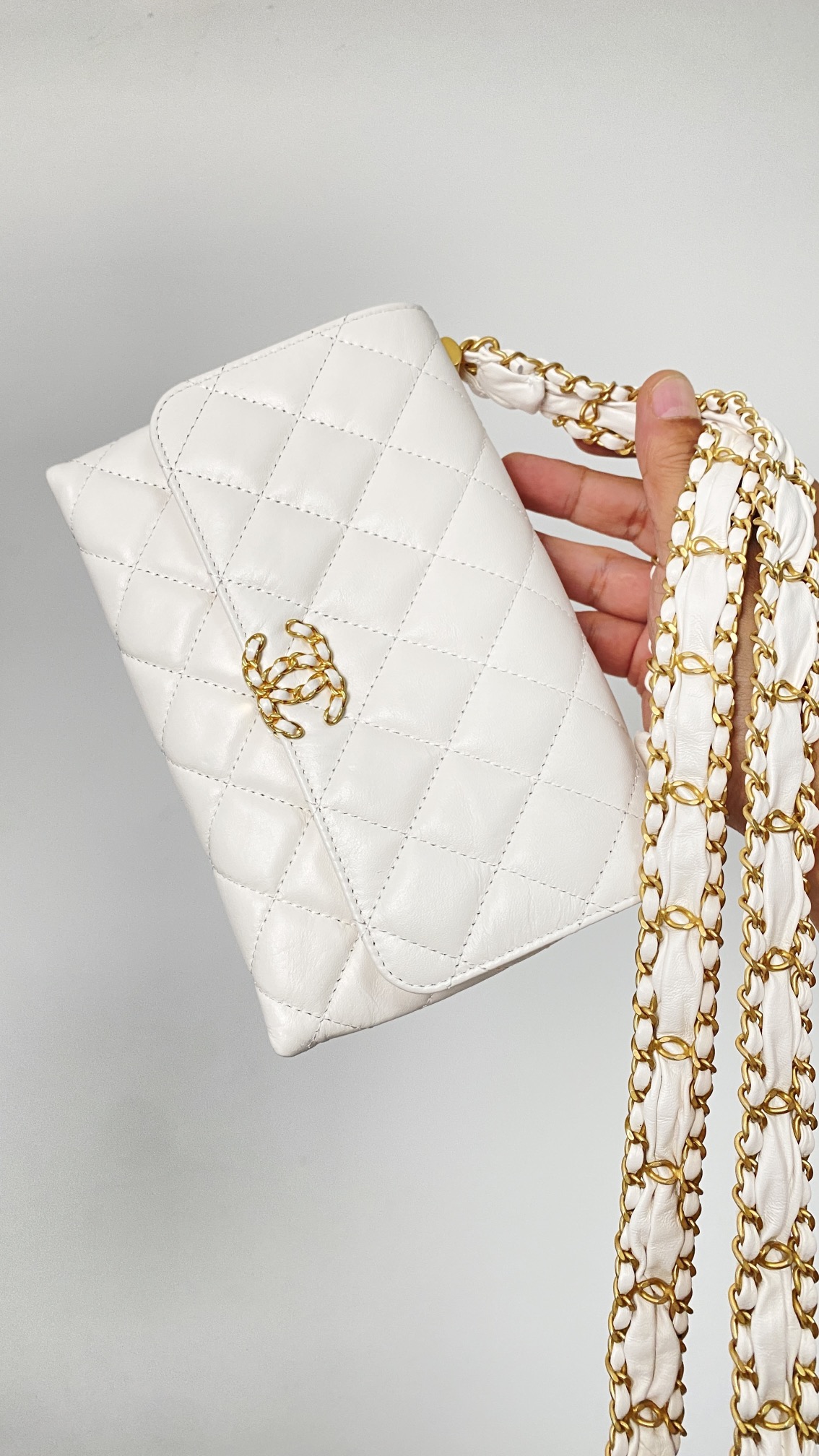 Ch@nel Flap Bag-20x5x15CM