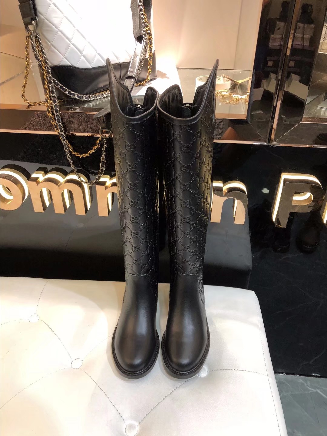G*u*i boots-3.5cm