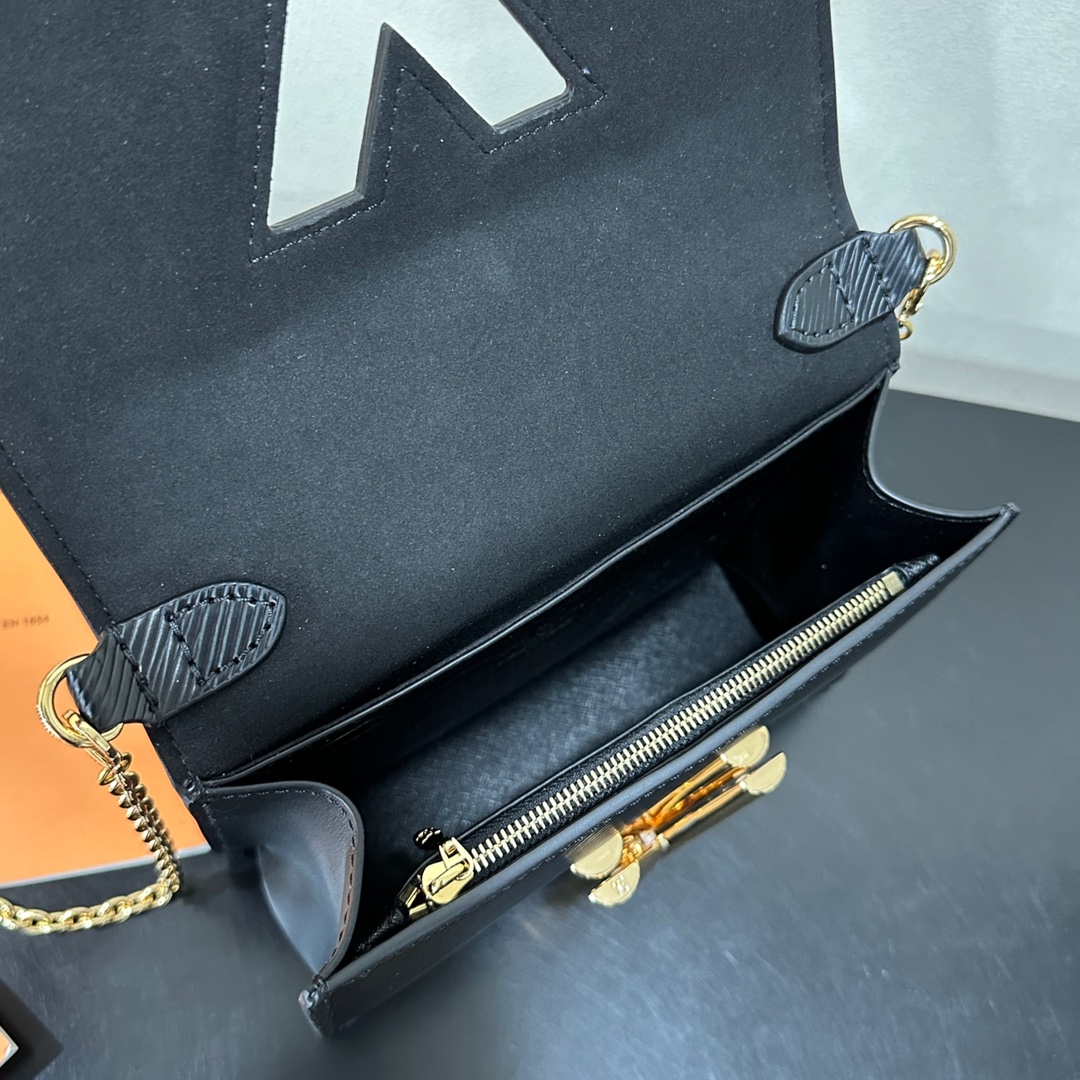 l0*is V*t0n twist bag-m68750-19x13.5x4cm