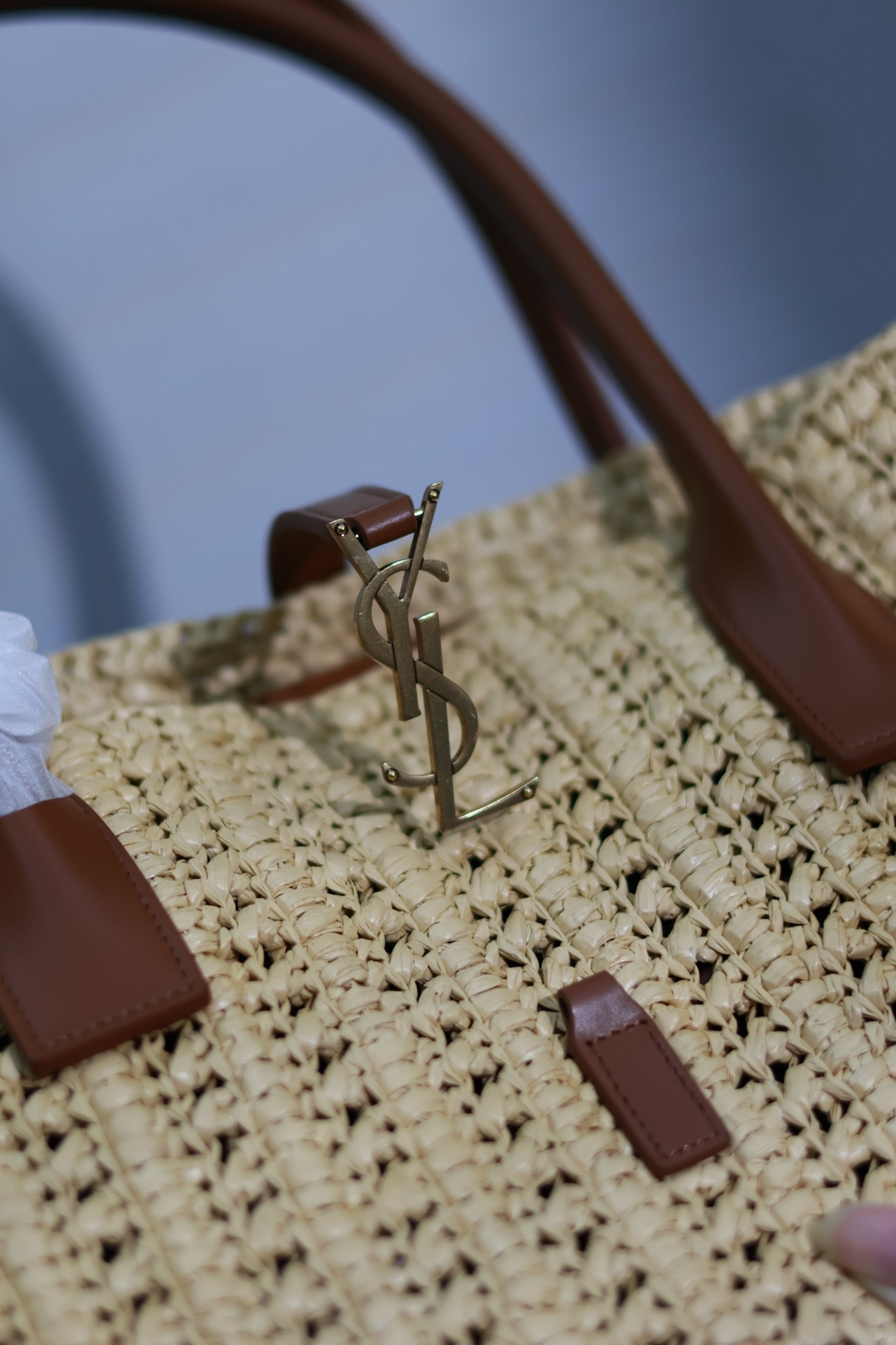 Y*L tote woven bag-29×21×9cm