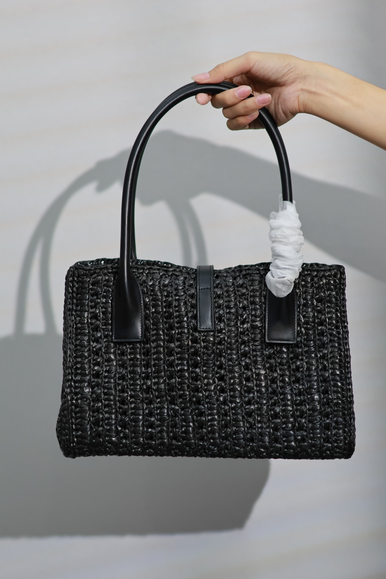 Y*L tote woven bag-29×21×9cm