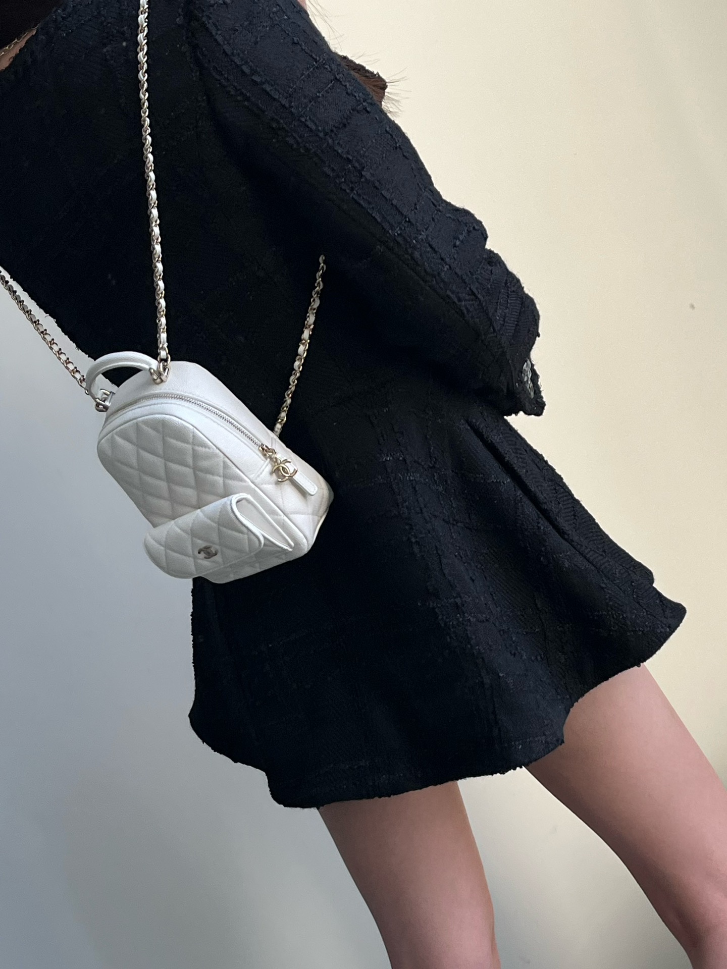 Ch@nel Mini Backpack-22*18*10CM