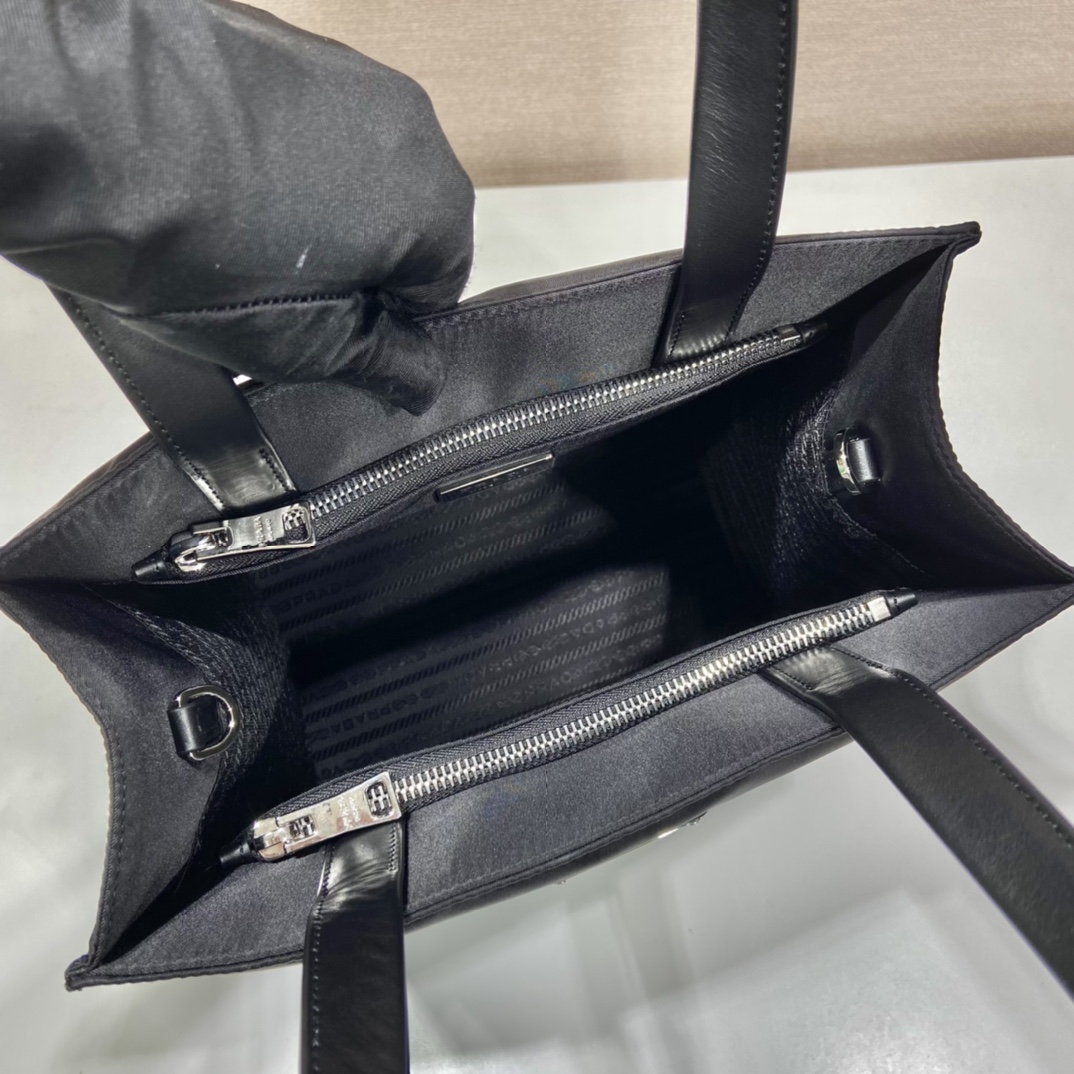 Pra*a 1bg426 tote bag-25.5*27*14cm