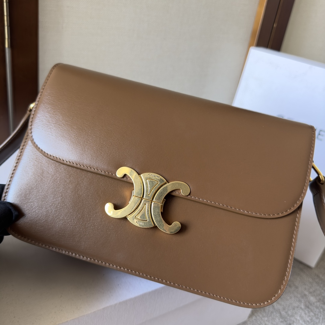 Celin Triomphe Shoulder Bag-22.5x16.5x7.5CM