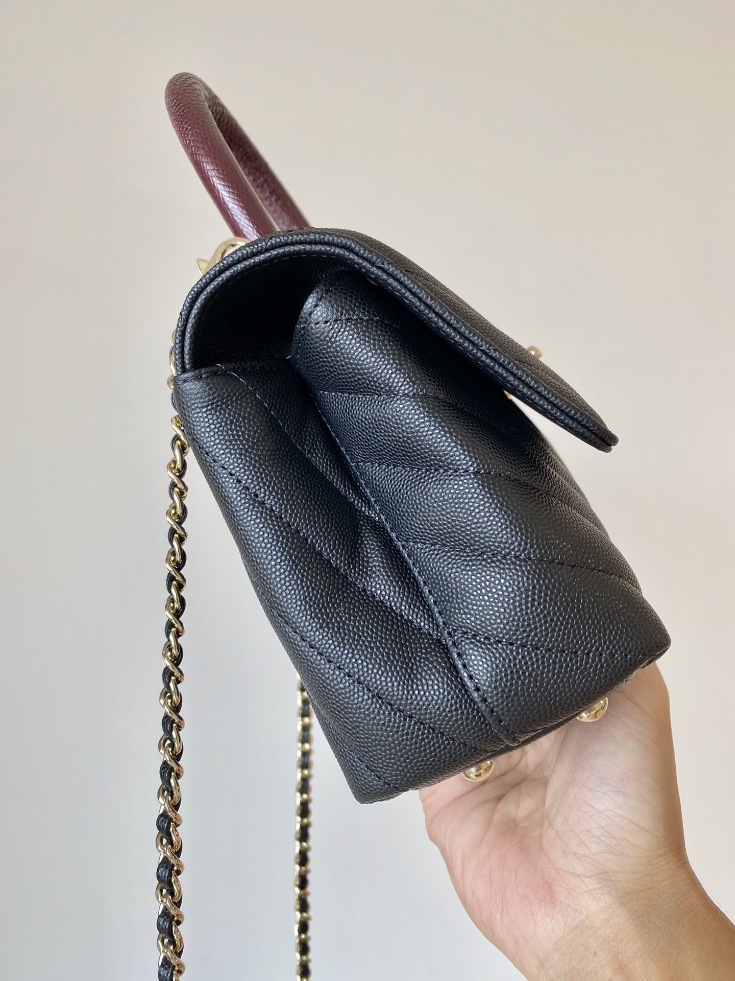 Ch@nel Coco Handlebag-23CM