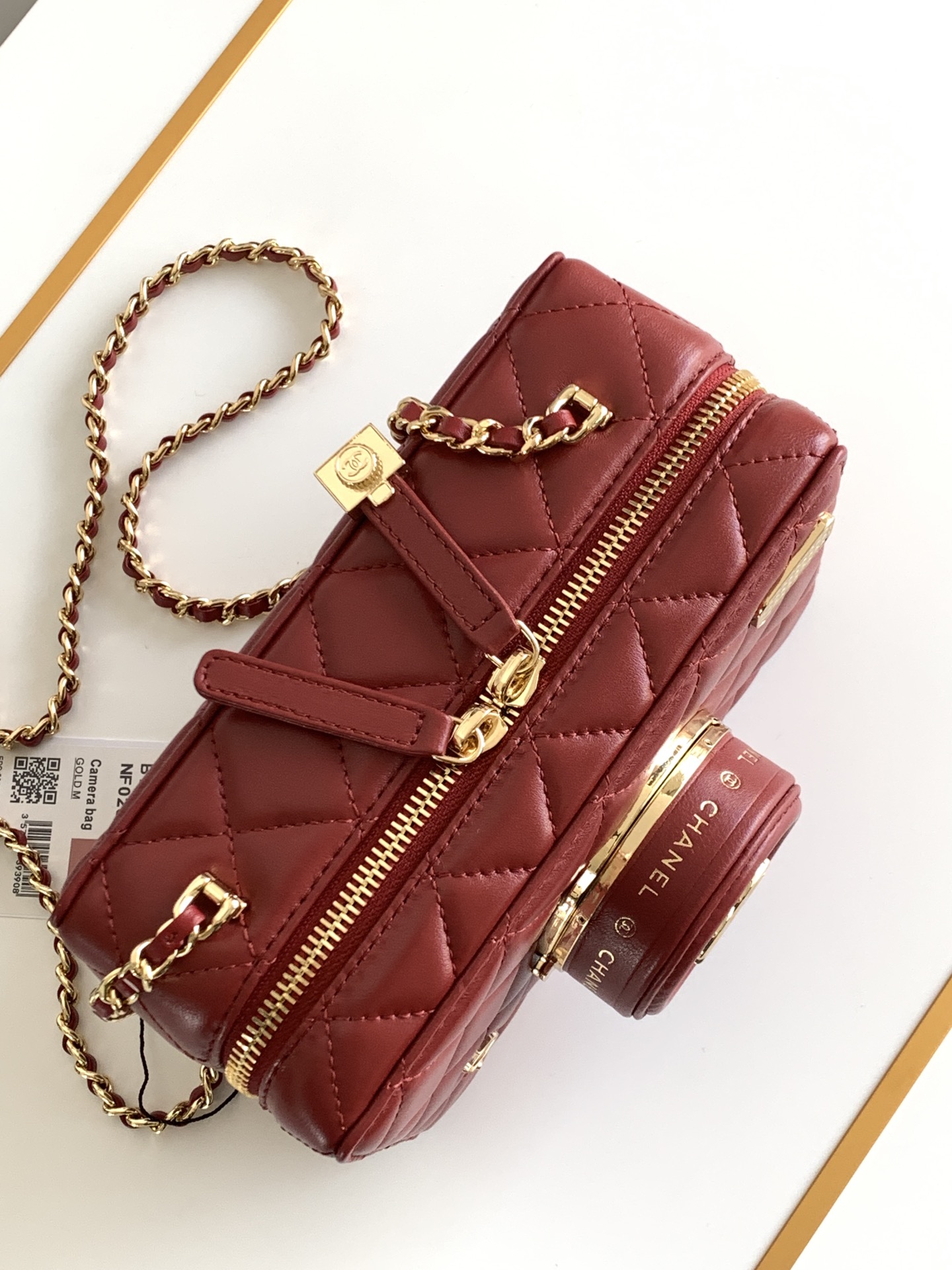 Ch@nel Vintage Camera Bag-18CM